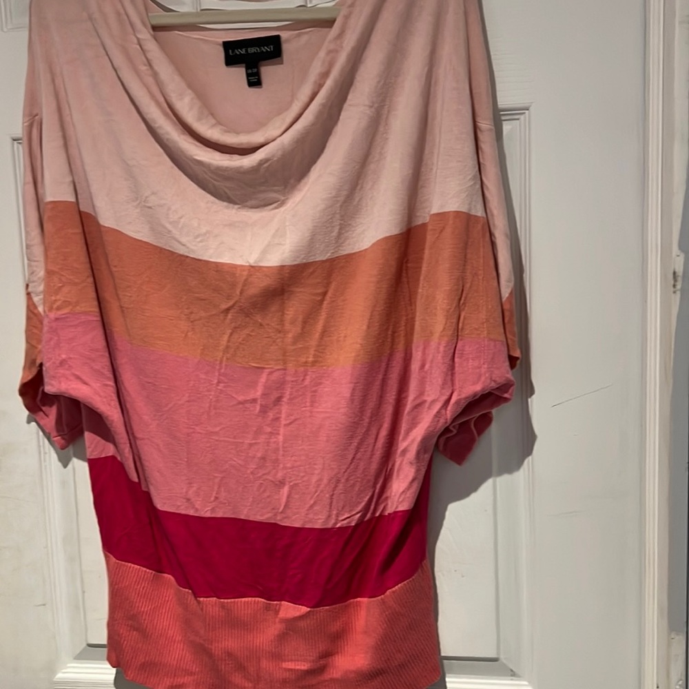 Womens 3/4 sleeve, dolman top, lightweight knit sweater size 18/20